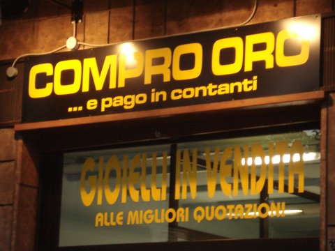 COMPRO ORO TORINO - Corso Orbassano 298 TORINO - Insegna